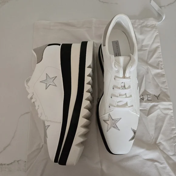 NIB Stella McCartney Sneak Elyse Platform Sneaker - Picture 11 of 13